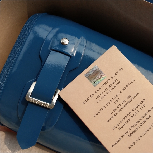 🍒NIB🍒 HUNTER ORIGINAL TOUR FOLDABLE RAIN BOOTS - Picture 9 of 10